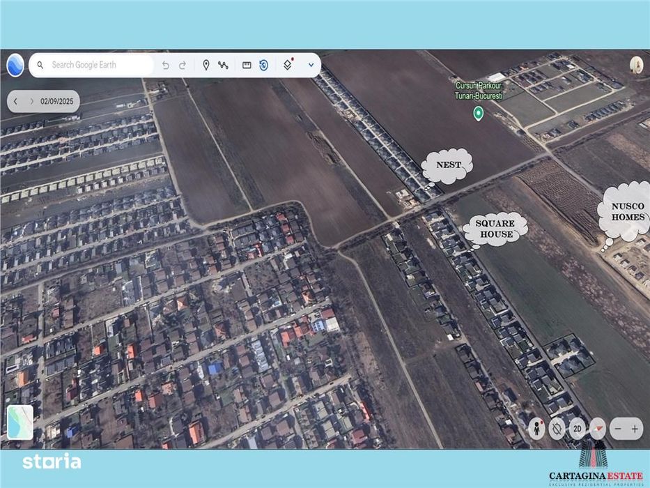 Teren 16.500 langa Nusco Homes