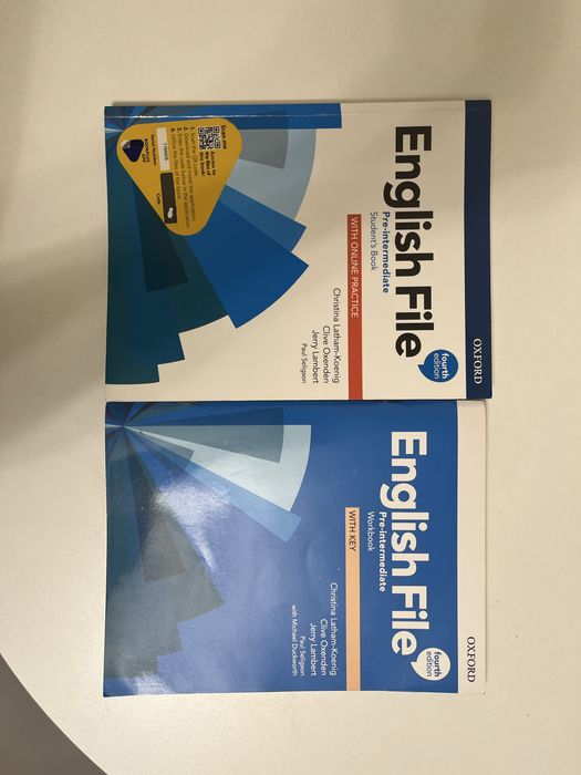 Oxford English book Pre-intermediate