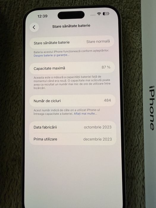 Iphone 15 Pro Max, 256 Gb