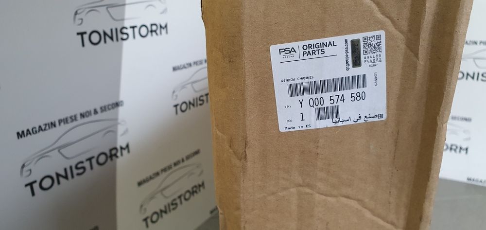 Geam usa fata dreapta cu gheder Opel Crossland X, Gm YQ00574580