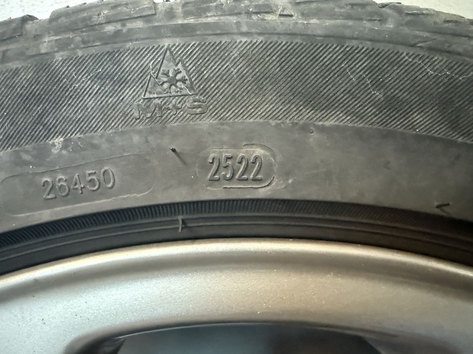 Jante audi R17 5x112 cu anvelope m+s 225 45 17