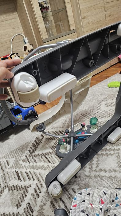 Premergator Babymoov Walker 2 în 1 - Zinc rotobil