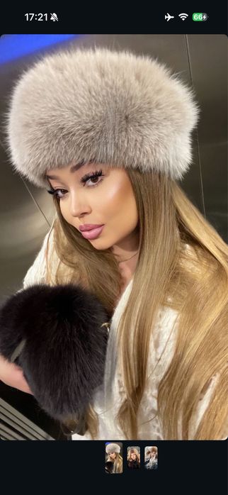 Дамски шапки от естествен косъм и кожа