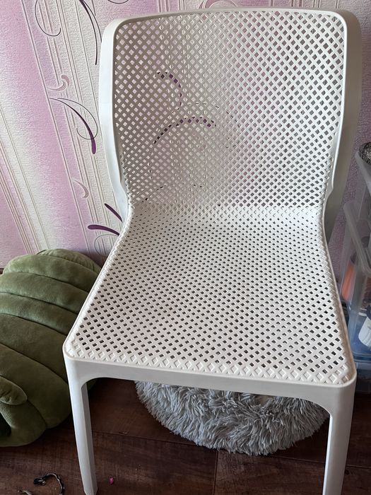 Два одинаковых стула (пластик), почти новые