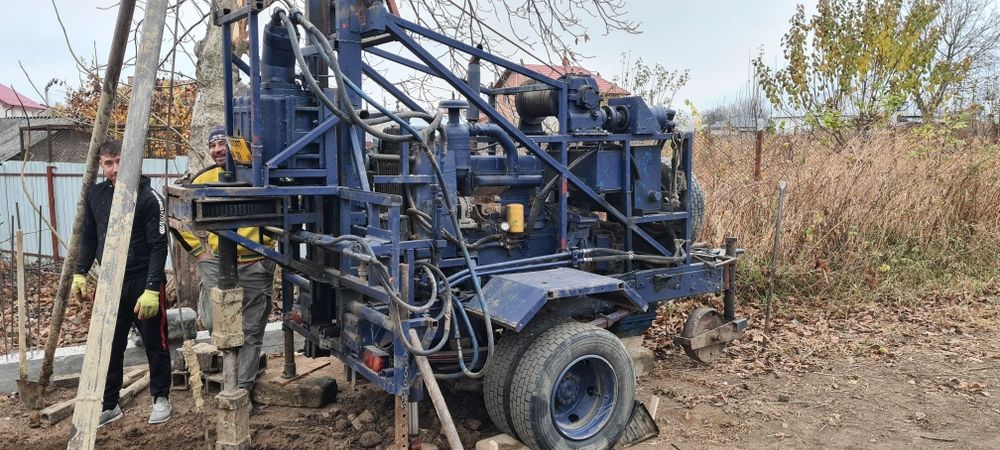 Executam fantani ,fose cu tuburi mufate