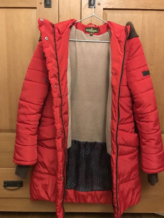 Geaca rosie iarna mar 152 fete/dama
