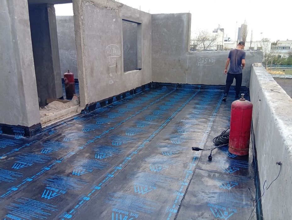 Гидроизолатция.ustalar.том йопамиз.мягкая кровля. Фундамент.terassa.
