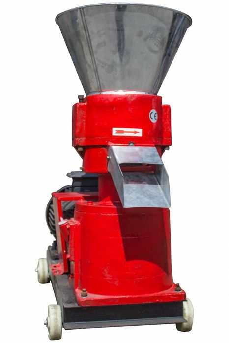 Granulator furaje KL-200 cu 3 matrite și motor inclus – Capacitate de producție. max. 300 kg/oră