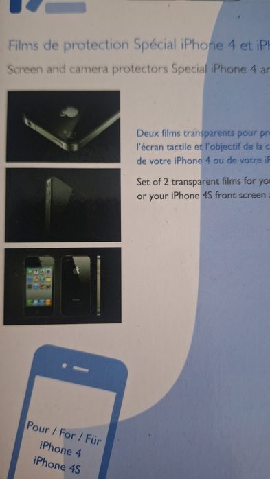 Iphone folie 4/4s