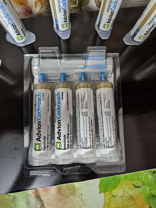 AdvionCockroach gel шприц от тараканов оригинал 100%