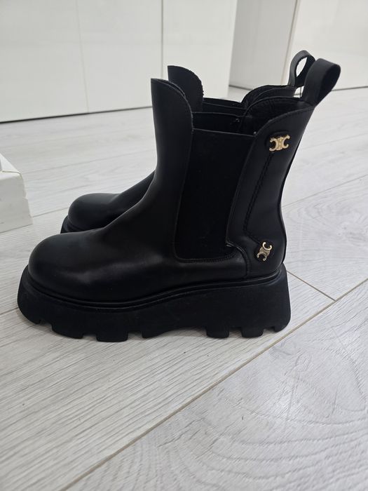 Ботинки челси  из экокожи