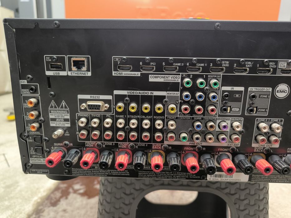 Onkyo tx nr 818  7x135 watt