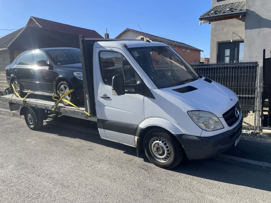 Mercedes sprinter si skoda volan dreapta