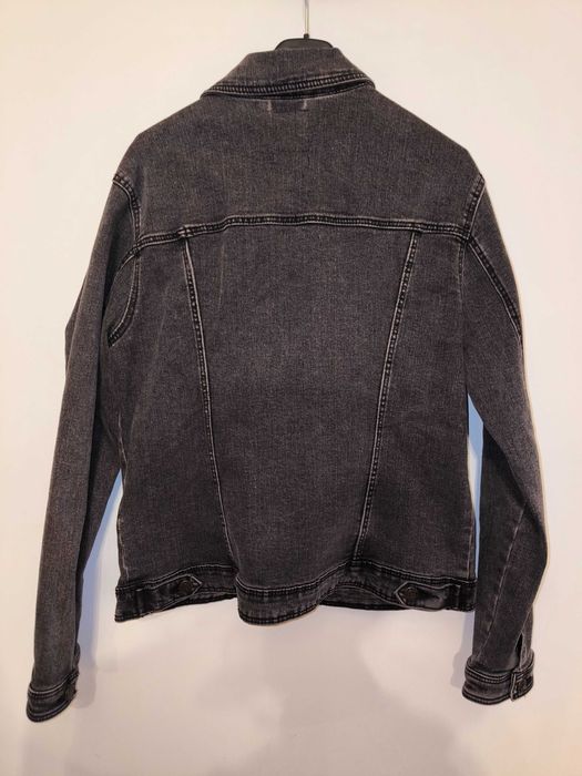 Jachetă/Geacă din denim Springfield – gri antracit, mărimea XL