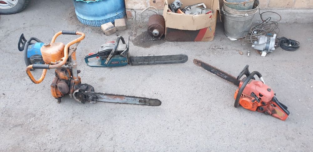 Продам бензопилы нерабочие
