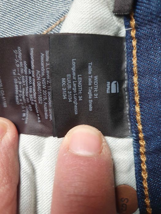 Blugi G-STAR RAW "3301 Relaxed" - Marime W31 L34 (Talie 84 cm)