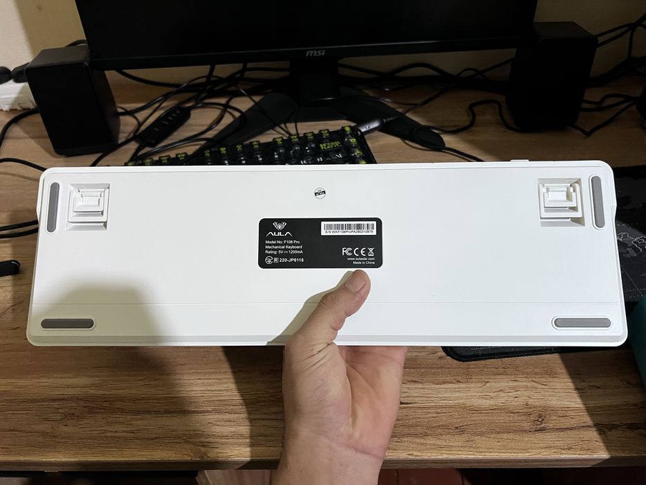 Aula F108 Pro Premium sifatdagi Kompyuter Klaviaturasi, Original.