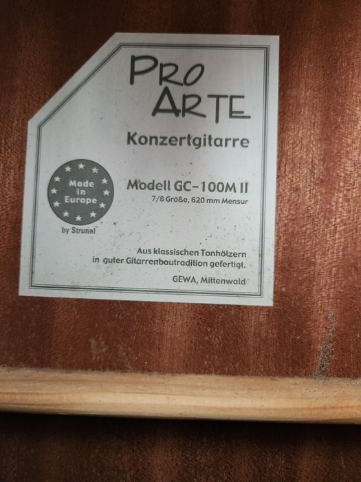Chitara clasica Pro Arte 2
