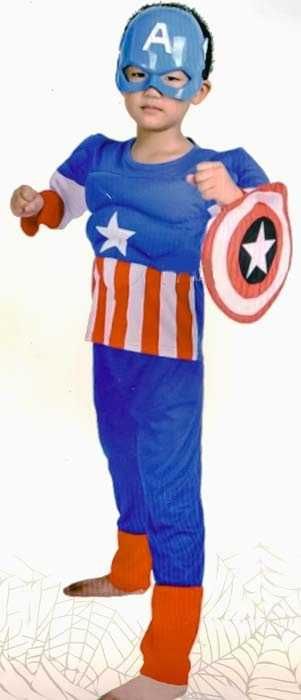 Детски Костюм на Капитан Америка