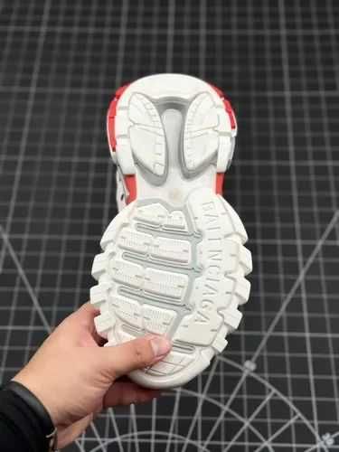 Balenciaga Track Sneaker "White/Red"