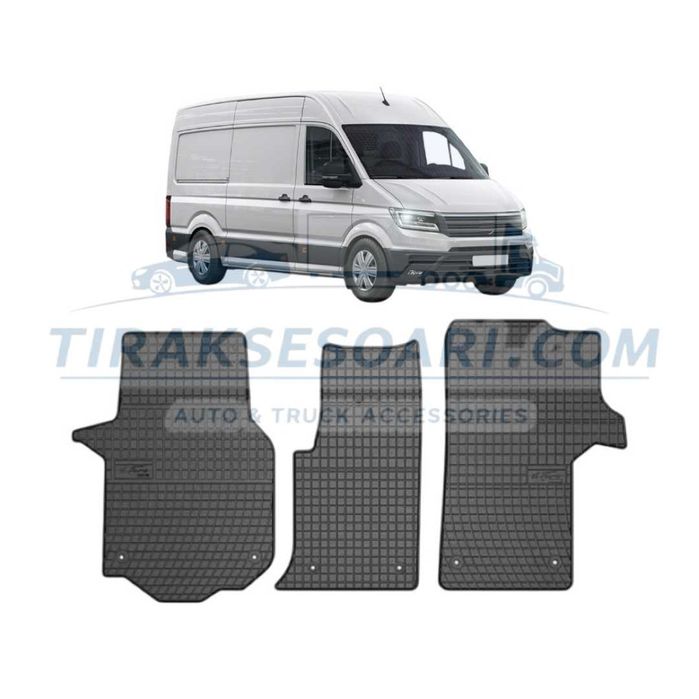 Полски Гумени стелки за бус VW CRAFTER 2 Gen след 2017 година