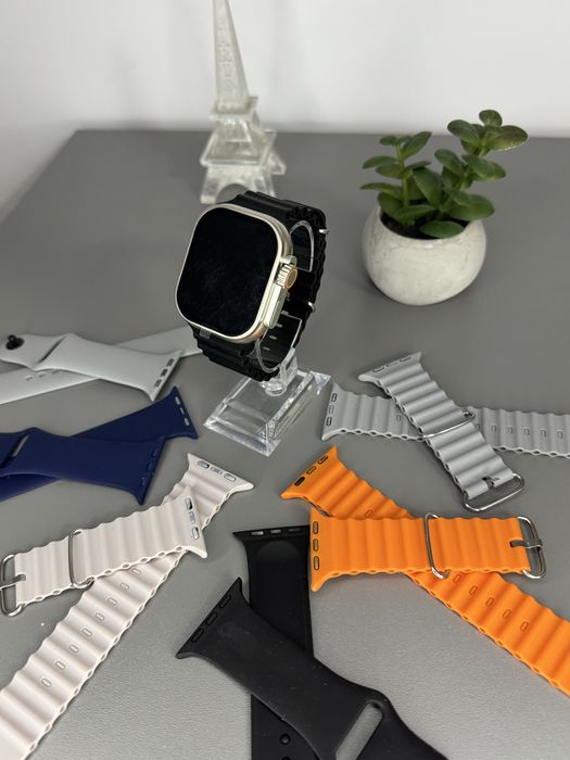 Smartwatch cu look de Applewatch Ultra + 7 curele CADOU