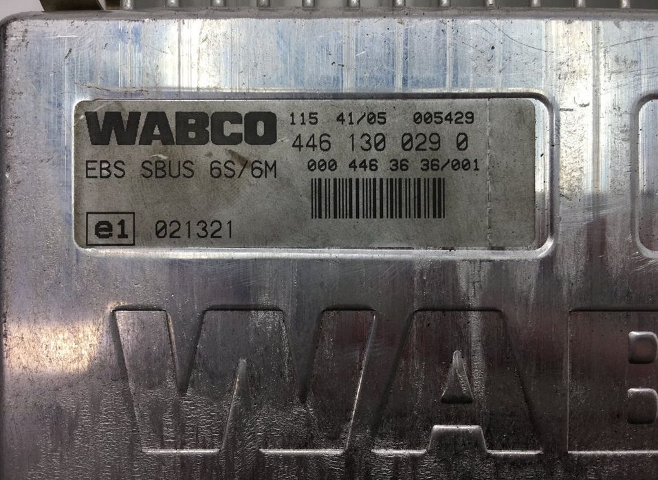 0004460636 Unitatea de Control EBS WABCO Bus II (1996-) MERCEDES-BENZ