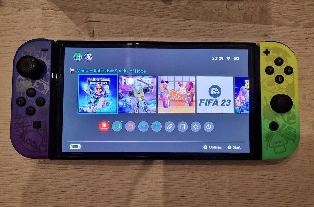 Nintendo Switch OLED Splatoon Edition 3 - FIFA 23 CADOU - TOP