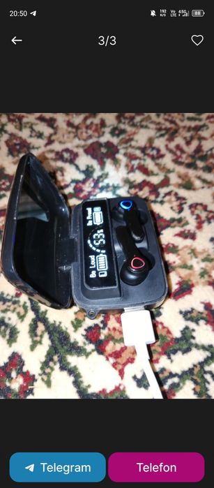 Naushnik  M10 Bulutusli