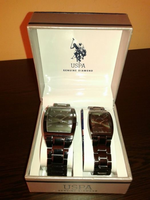 Uspa genuine diamond clearance watch