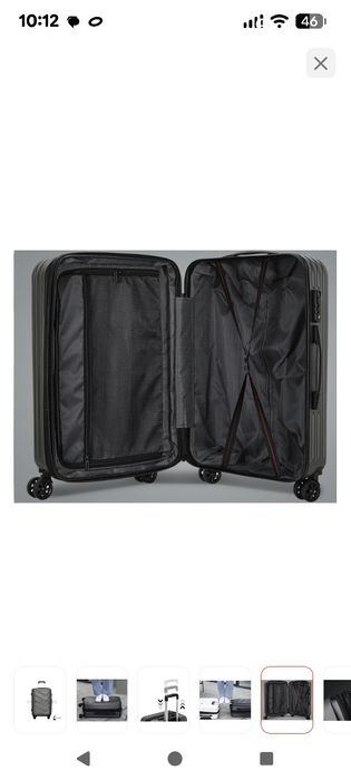 Новый чемодан в упаковке, размер 70*45*30