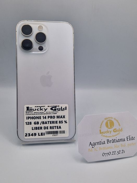 Iphone 14 Pro Max 128 GB Bat 85 cod 23237