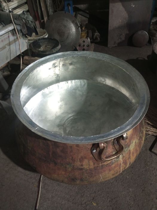 Казан 25 килограммовый медный