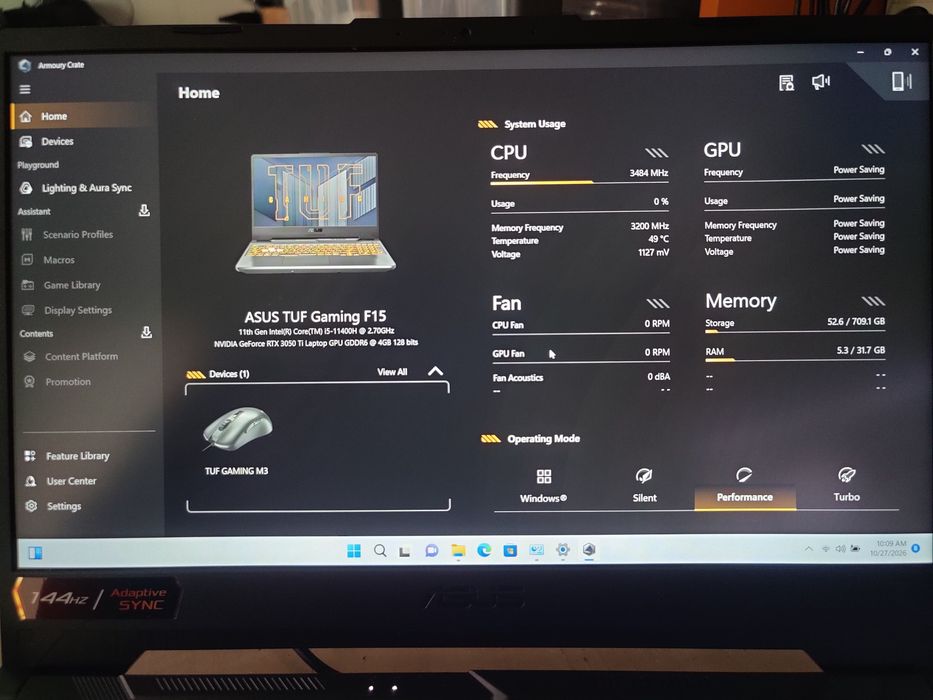 Asus TUF Gaming Laptop  F15
