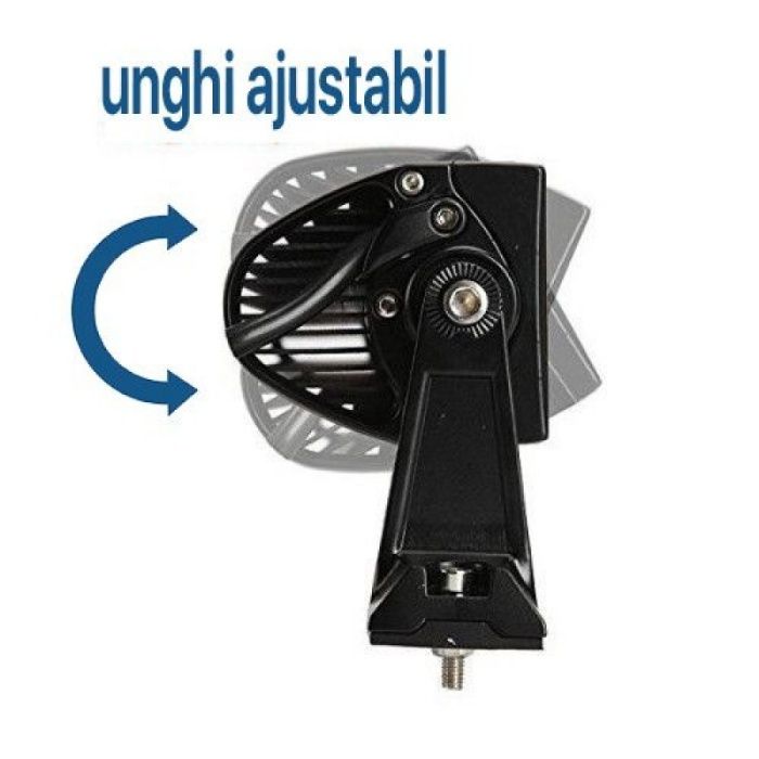 LED BAR Curbat 288w 12v-24v, 24480 lumeni, 125cm, Combo 12 grade/60 gr