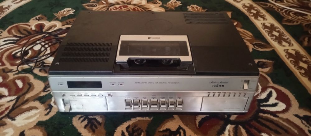 Fisher ретро антиквар видеомагнитафон
