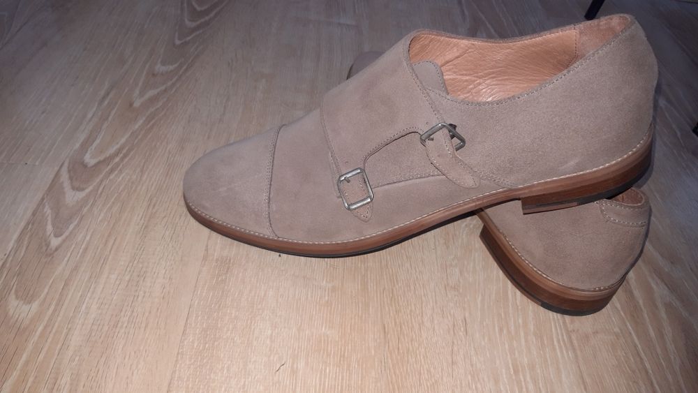 Обувь мужская замшевая