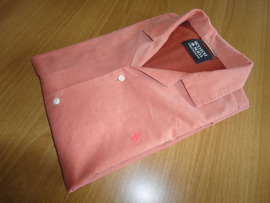 Scotch&Soda/M/нова мъжка риза с къс ръкав