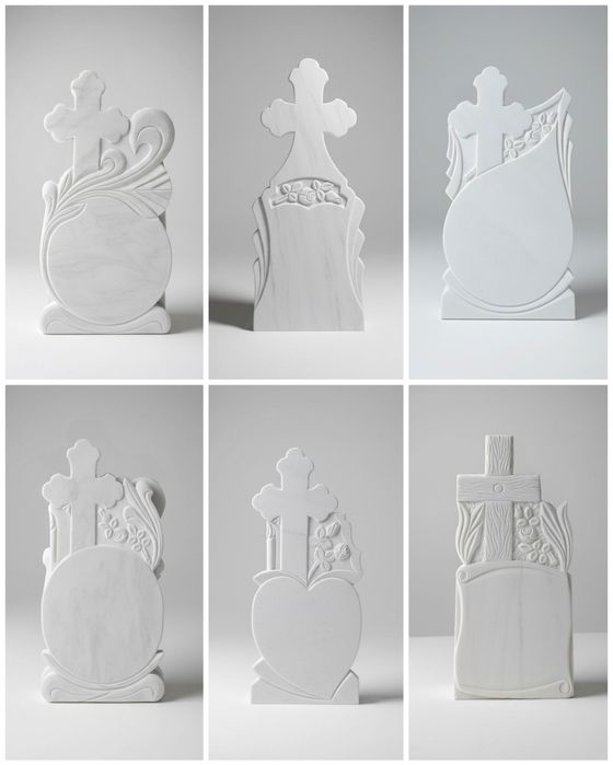 Monumente funerare / Cruci – modele diverse, la comandă