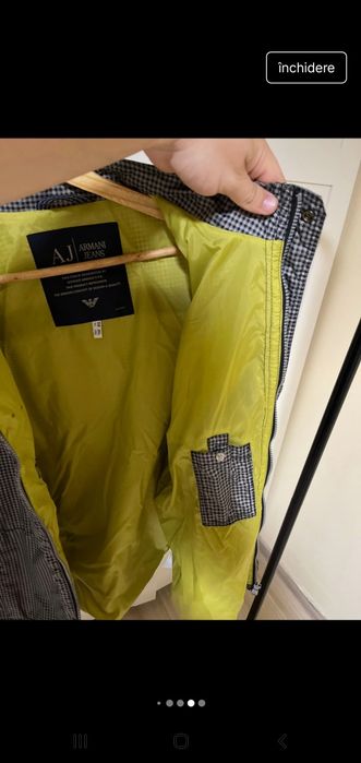 Geaca barbati Armani jeans originala xxxl