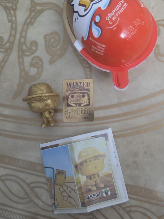 Фигурка Funko Pop и карточка «WANTED» One Piece (Манки Д. Луффи)