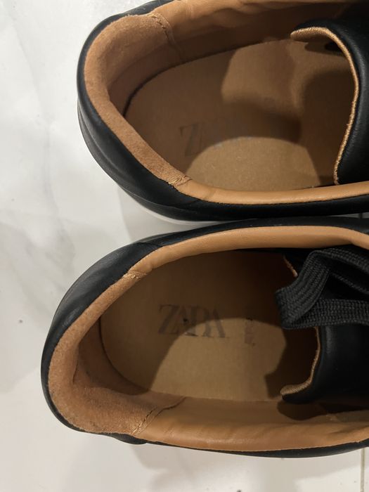 Zara кеды черные