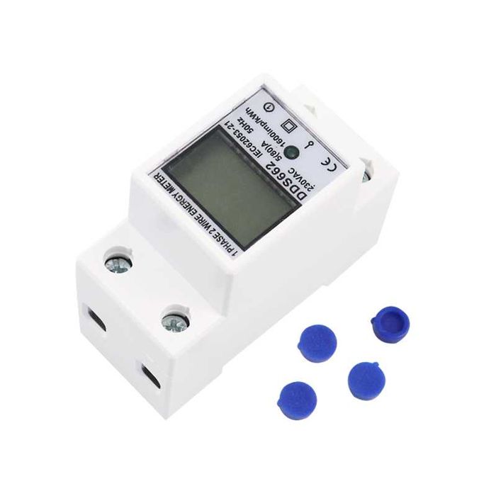 Contor Electric Monofazat,(patru afișaje] DDS662/DDS668 buton resetare