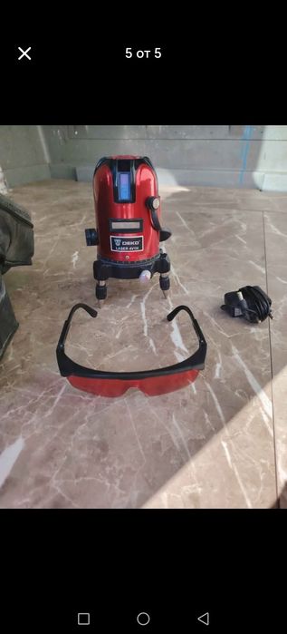 Лазарен нивилир 360° градуса