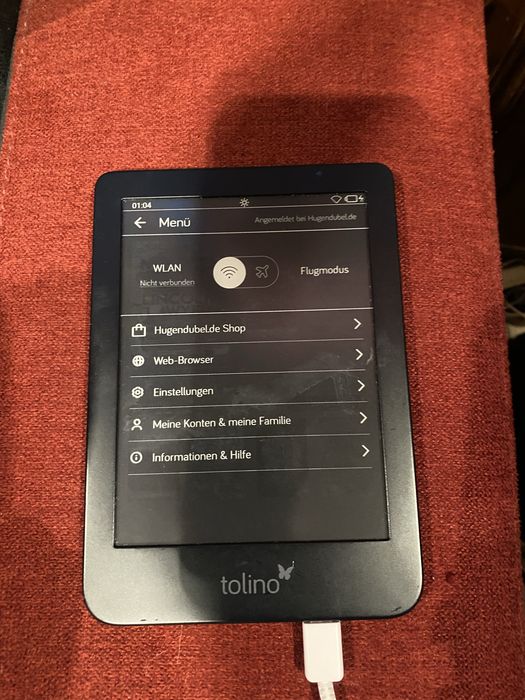 електронна книга Tolino