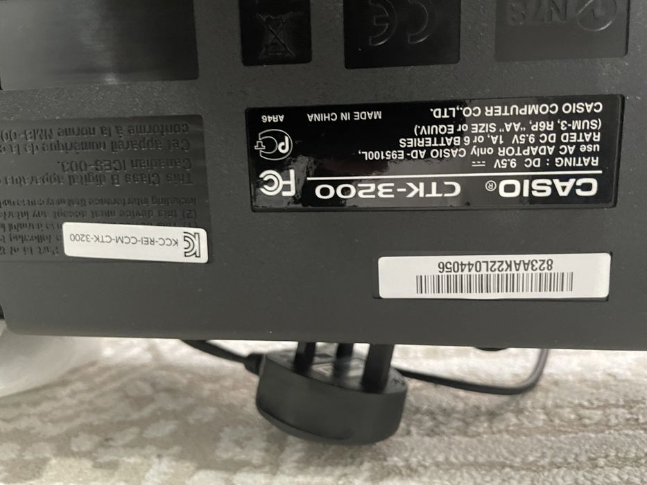 Синтезатор пианино CASIO