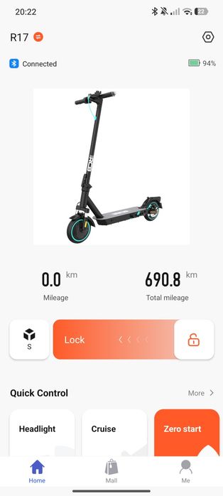 Trotinetă electrică rcb r17