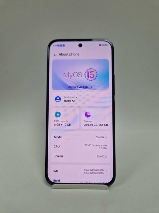 Nubia Air  256GB
