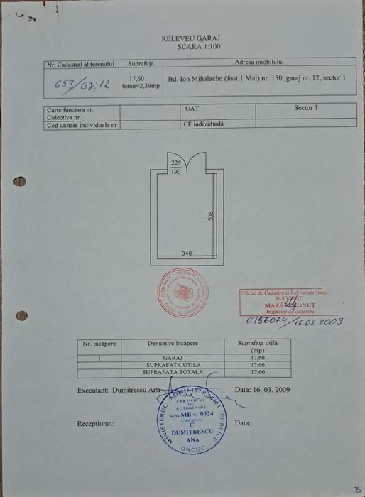 Garaj / Spațiu comercial 17,6 mp – Ion Mihalache, Agronomie, curent trifazic