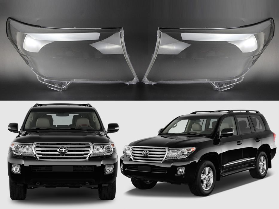 Стъкла за фарове на Toyota Land Cruiser J200 Facelift